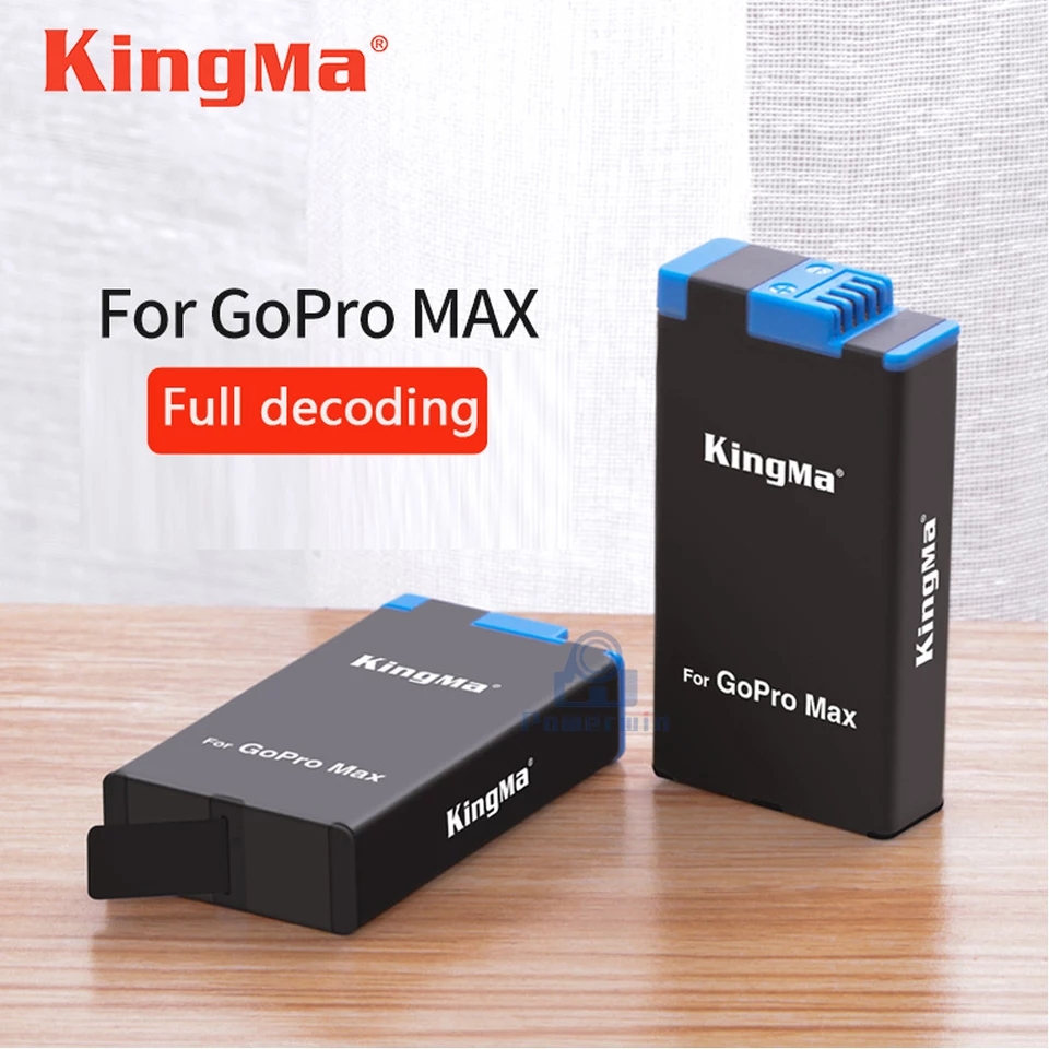 Аккумулятор Gopro MAX kingMa 1400 mah